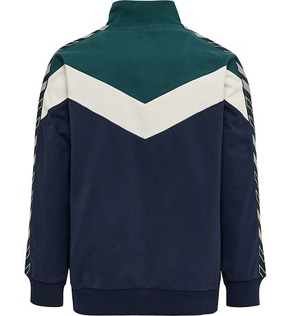 Hummel Cardigan - hmlBradley Zip - Black Iris