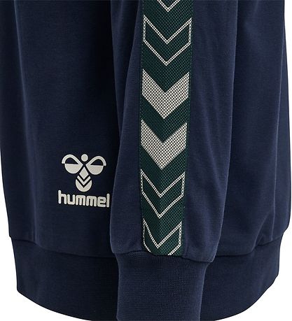 Hummel Cardigan - hmlBradley Zip - Black Iris