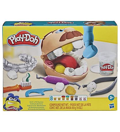 Play-Doh Modellervoks - Drill 'N Frill Dentist Play-Doh Modellervoks - Drill 'N Frill Dentist