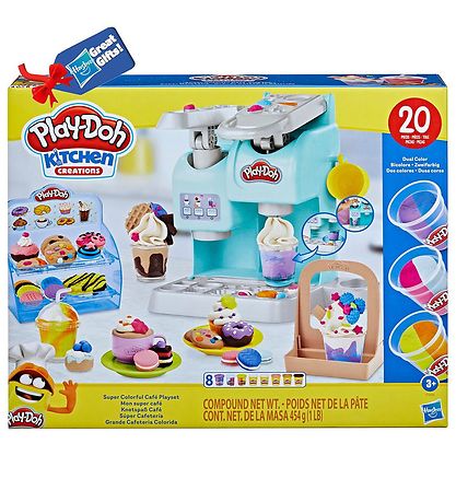 Play-Doh Modellervoks - Kitchen Creations - Super Colorful Café