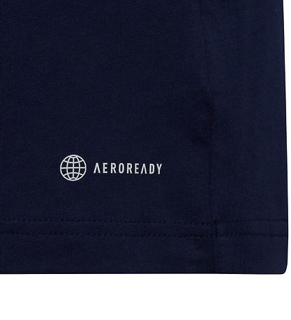 adidas Performance T-shirt - Blå adidas Performance T-shirt - Blå