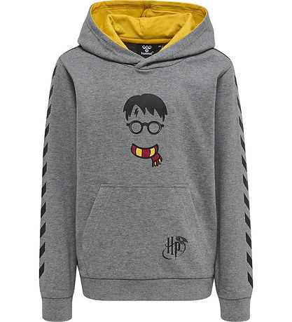Sweat à Capuche Hummel - hmlHarry Potter Quatre - Gris Chiné av.