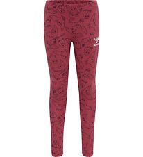 Hummel Leggings - hmlHarry Potter Onze - Earth Red w. Print