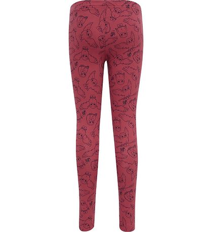 Hummel Leggings - hmlHarry Potter Onze - Earth Red w. Print