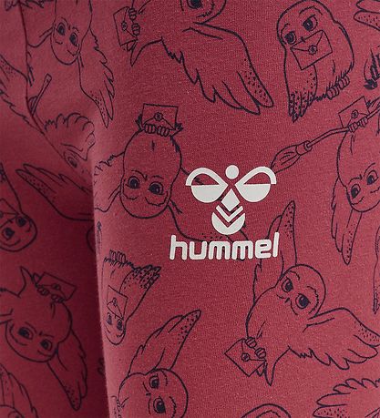 Hummel Leggings - hmlHarry Potter Onze - Earth Red w. Print