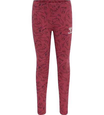 Hummel Leggings - hmlHarry Potter Onze - Earth Red w. Print