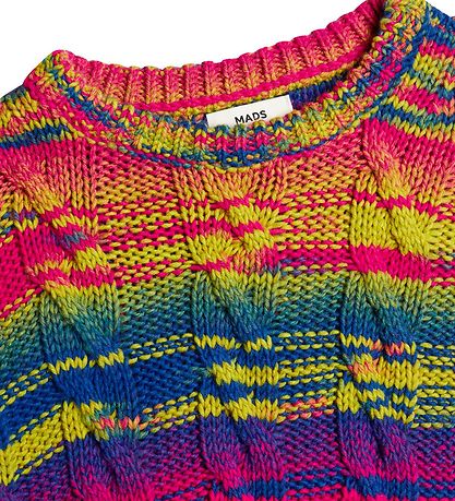 Mads Nørgaard Bluse - Uld/Akryl - Kolly Sweater - Purple Multi Mads Nørgaard Bluse - Uld/Akryl - Kolly Sweater - Purple Multi