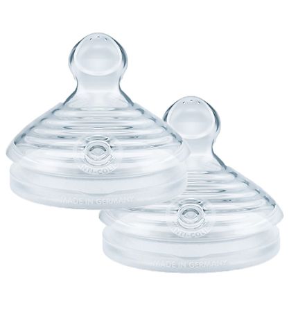 Nuk Flaskesutter - For Nature Teat Silikone - 2 Pak - Size M Nuk Flaskesutter - For Nature Teat Silikone - 2 Pak - Size M