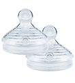 Nuk Flaskesutter - For Nature Teat Silikone - 2 Pak - Size L Nuk Flaskesutter - For Nature Teat Silikone - 2 Pak - Size L
