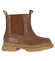Pom Pom - Chunky Chelsea Boot - Camel