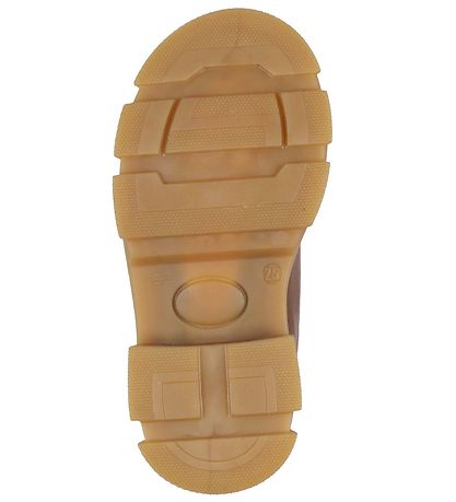 Pom Pom - Chunky Chelsea Boot - Camel Pom Pom - Chunky Chelsea Boot - Camel