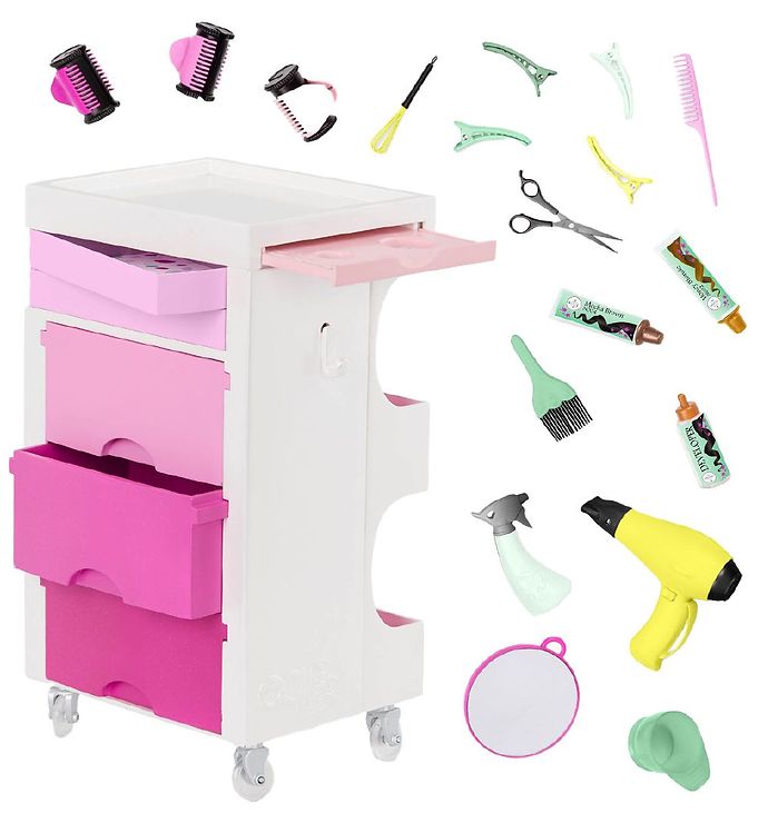 Our Generation Dukketilbehør - Frisørvogn