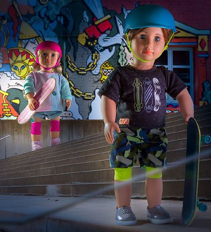 Our Generation Dukke - 46 cm - Theodore m. Skateboard Our Generation Dukke - 46 cm - Theodore m. Skateboard