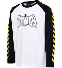 Hummel Bluse - HmlBatman - Hvid M. Gul/Sort Hummel Bluse - HmlBatman - Hvid M. Gul/Sort