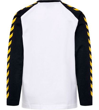 Hummel Bluse - HmlBatman - Hvid M. Gul/Sort