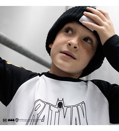 Hummel Bluse - HmlBatman - Hvid M. Gul/Sort