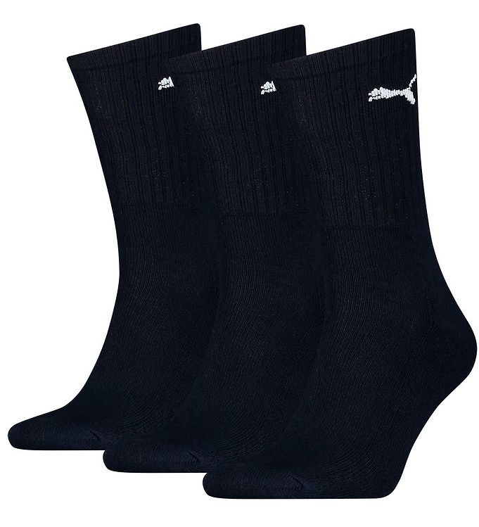 Puma Strømper - Crew Sock - 3-pak - Dark Navy