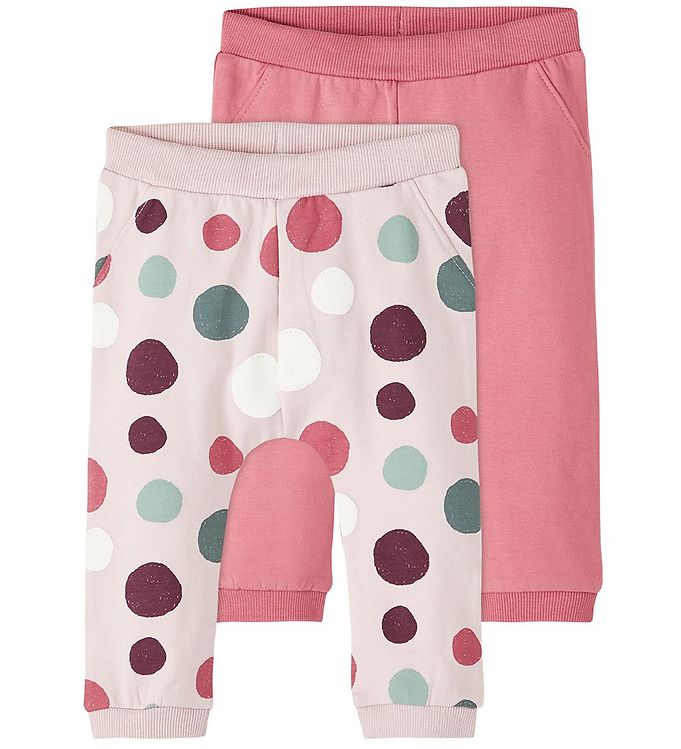 Name It Sweatpants - 2-pack - NbfOfane - Burnished Lilac
