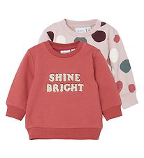 Name It Sweatshirt - NbfOfane - 2-pak - Burnished Lilac Name It Sweatshirt - NbfOfane - 2-pak - Burnished Lilac