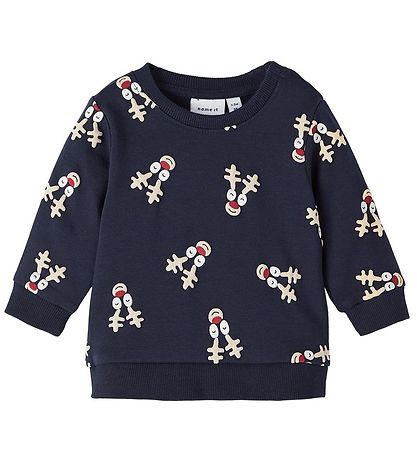 Name It Sweatshirt - NbnRachristmas - Dark Sapphire Name It Sweatshirt - NbnRachristmas - Dark Sapphire