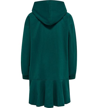 Hummel Kjole - hmlSaga Hoodie Dress - Deep Teal