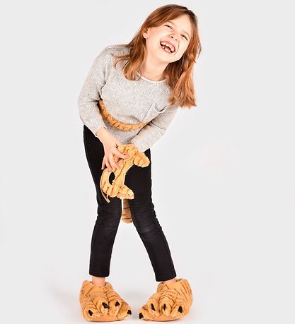 Den Goda Fen Costume - Tiger - Brown