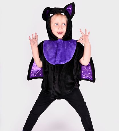 Den Goda Fen Udklædning - Flagermus - Lilla/Sort Den Goda Fen Udklædning - Flagermus - Lilla/Sort