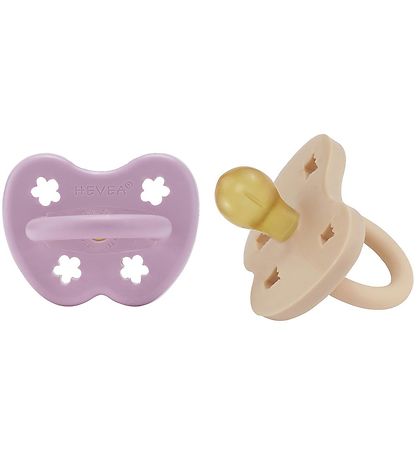 Hevea Sutter - 3-36 mdr - 2-Pak - Naturgummi - Light Orchid & Sa Hevea Sutter - 3-36 mdr - 2-Pak - Naturgummi - Light Orchid & Sa