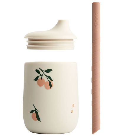 Liewood Kop m. Sugerør - Ellis - Peach/ Sea Shell Mix