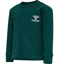 Hummel Bluse - HmlSami - Rib - Deep Teal Hummel Bluse - HmlSami - Rib - Deep Teal