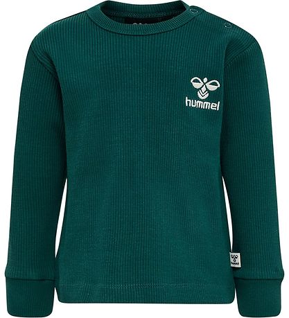 Hummel Bluse - HmlSami - Rib - Deep Teal