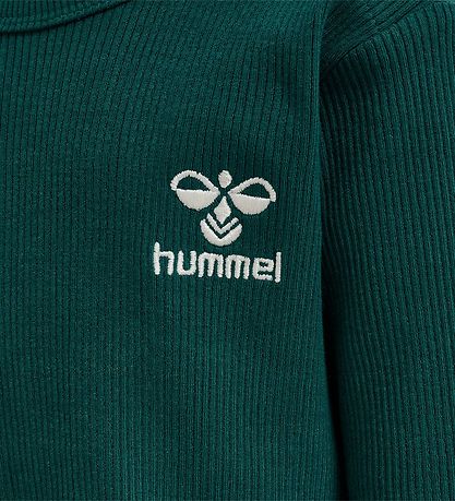 Hummel Bluse - HmlSami - Rib - Deep Teal