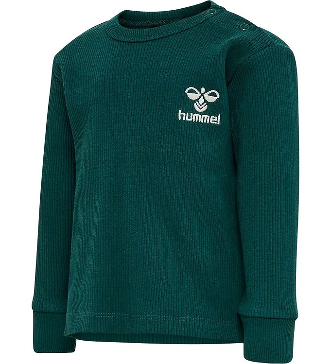 Hummel Bluse - HmlSami - Rib - Deep Teal
