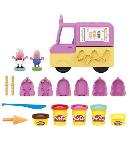 Play-Doh Modellervoks - 227 g - Peppa's Ice Cream Play-Doh Modellervoks - 227 g - Peppa's Ice Cream