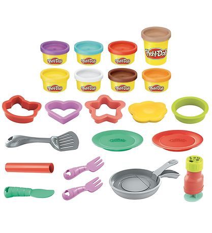 Play-Doh Modellervoks - 255 g - Kitchen Creations - Flip 'N Panc Play-Doh Modellervoks - 255 g - Kitchen Creations - Flip 'N Panc