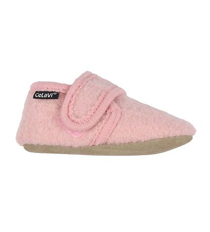 Chaussons CeLaVi - Laine - Rose Mélange Chaussons CeLaVi - Laine - Rose Mélange