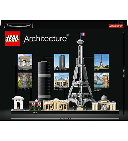 LEGO® Architecture - Paris 21044 - 649 Dele