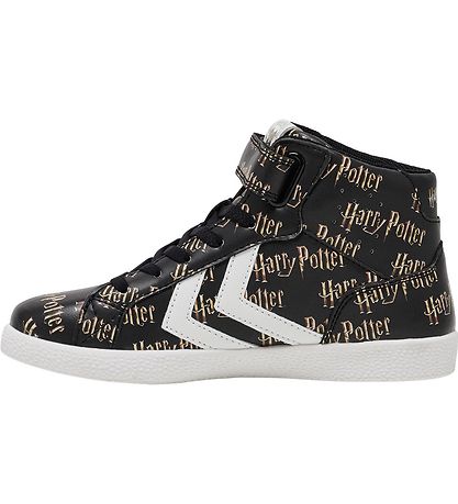 Hummel Sko - hmlHP Jet Court High Jr - Sort m. Harry Potter