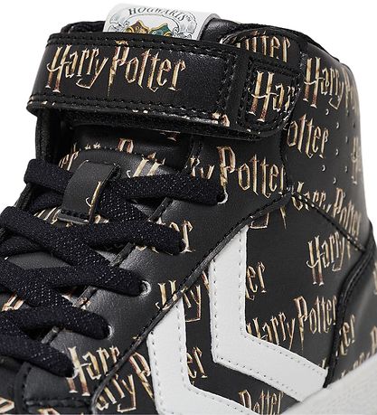 Hummel Sko - hmlHP Jet Court High Jr - Sort m. Harry Potter