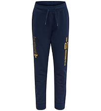 Hummel Sweatpants - hmlHarry Potter - Black Iris m. Gul
