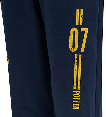 Hummel Sweatpants - hmlHarry Potter - Black Iris m. Gul