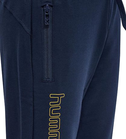 Hummel Sweatpants - hmlHarry Potter - Black Iris m. Gul