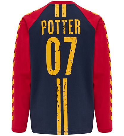 Hummel Bluse - hmlHarry Potter Boys - Scarlet Sage/Navy m. Print