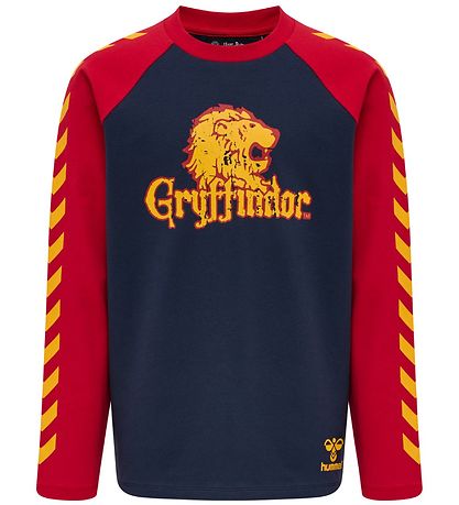 Hummel Bluse - hmlHarry Potter Boys - Scarlet Sage/Navy m. Print