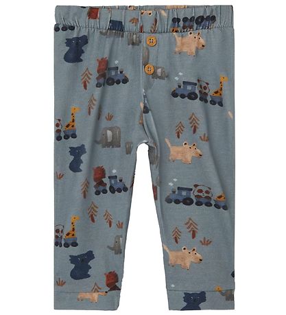 Name It Sæt - Bluse/Bukser - NbmRon - China Blue Name It Sæt - Bluse/Bukser - NbmRon - China Blue