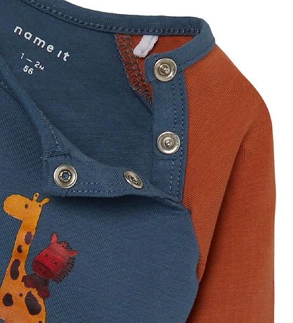 Name It Sæt - Bluse/Bukser - NbmRon - China Blue