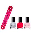Rosajou Neglelakker m. Neglefil - 4 Dele - Ballerine/Madame/Star Rosajou Neglelakker m. Neglefil - 4 Dele - Ballerine/Madame/Star
