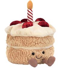 Jellycat Bamse - 16x12 cm - Amuseable Birthday Cake