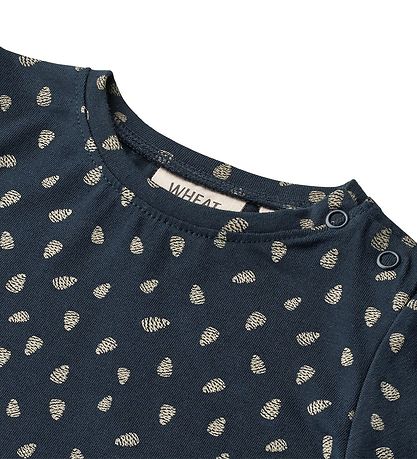 Wheat Kjole - Bessie - Navy Sprucecone Wheat Kjole - Bessie - Navy Sprucecone