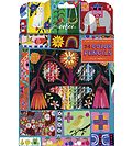 Eeboo Colouring Pencils - 24 pcs - Neon/Metal - Dutch Quilt Samp